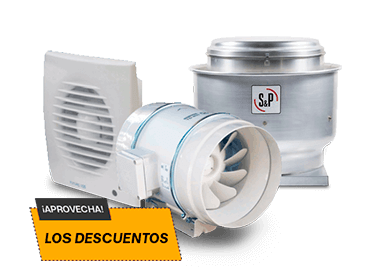 Promos ventiladores y extractores Soler & Palau ene 2022